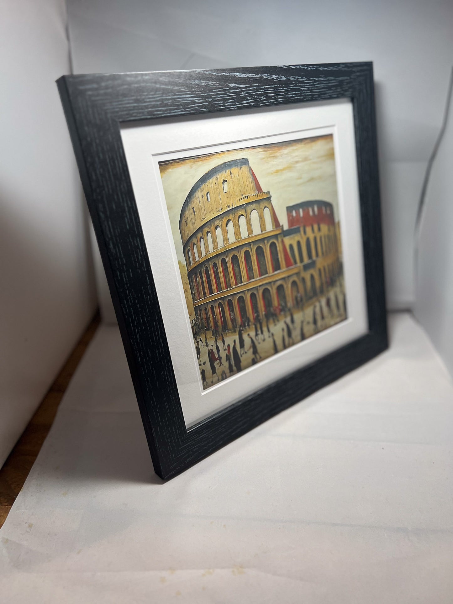 Black Ash Framed And Mounted