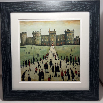 Black Ash Framed and Mounted