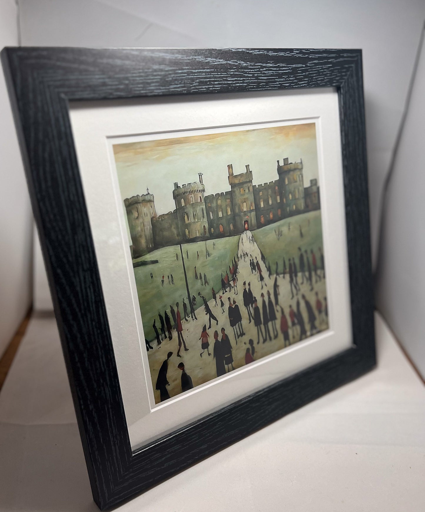 Black Ash Framed and Mounted