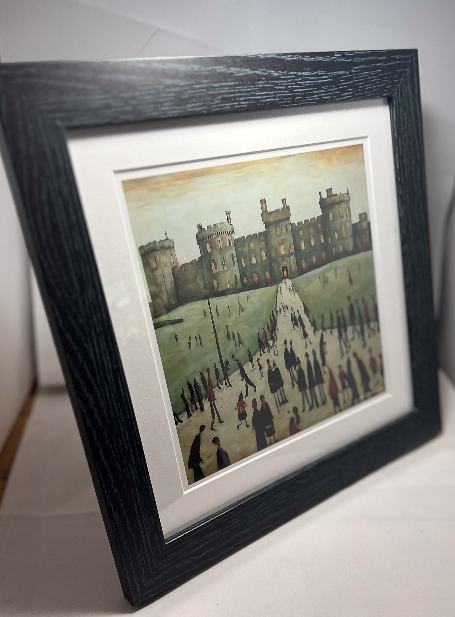 Black Ash Framed and Mounted