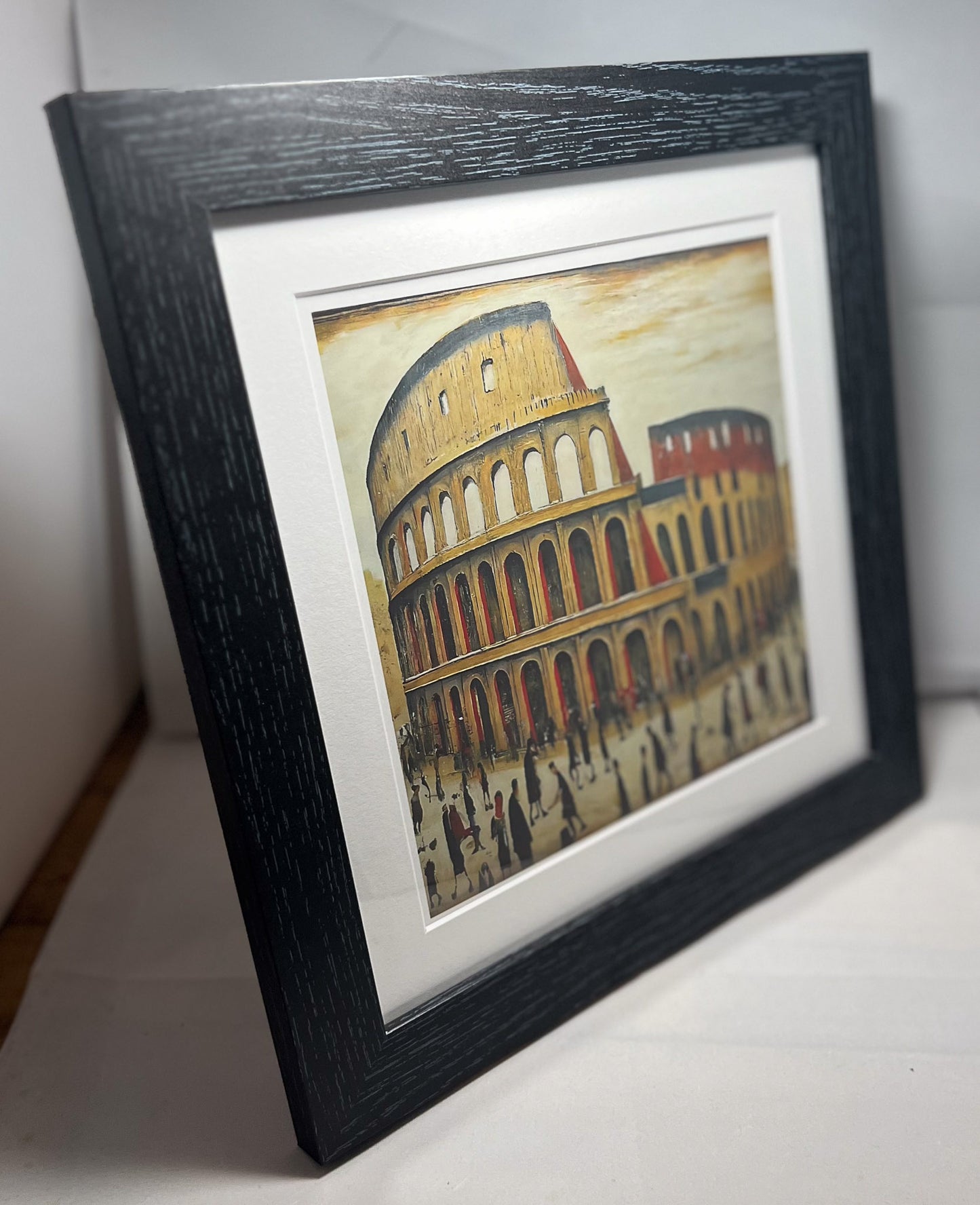 Black Ash Framed And Mounted