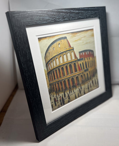 Black Ash Framed And Mounted