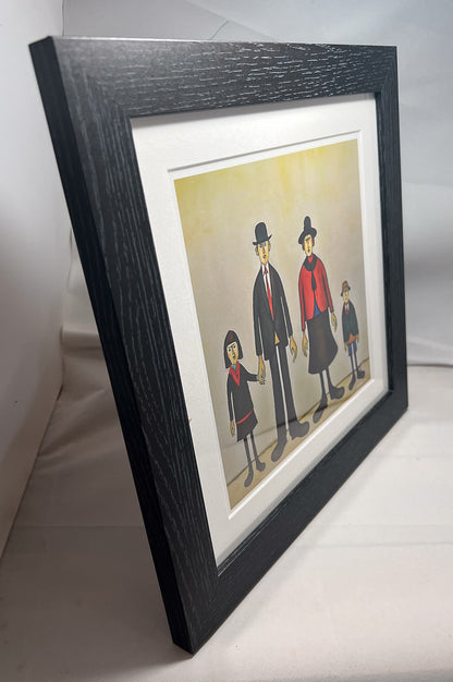 Black Ash Framed and Mounted