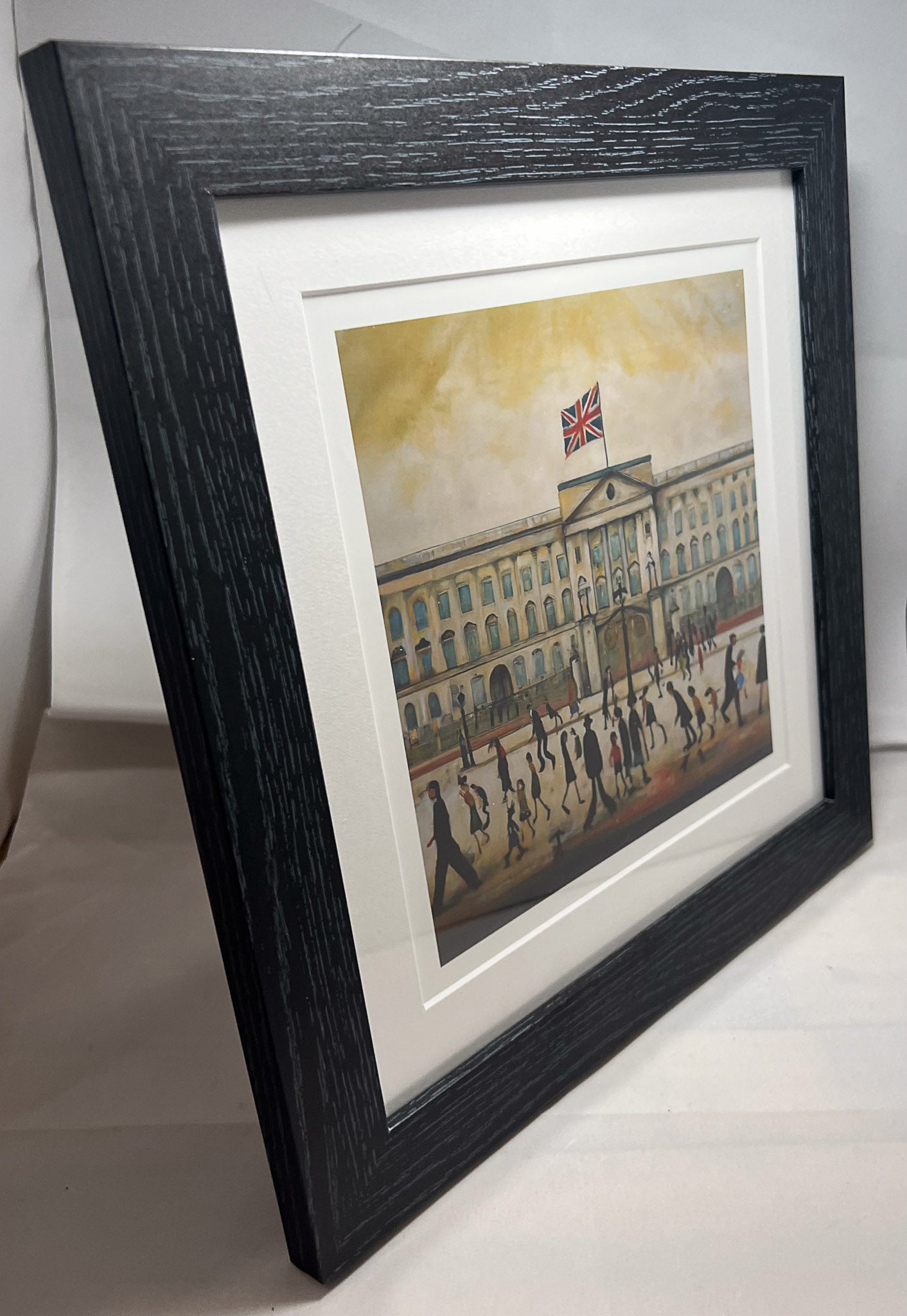 Black Ash Framed and Mounted