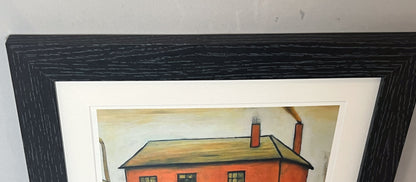 Costa Coffee - Lowry Style Giclée Art Print. Available Framed/Mounted or Unframed.