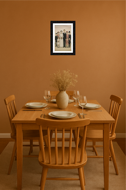 Wedding Party - Lowry Style A4 Size Giclée Art Print. Available Framed or Unframed
